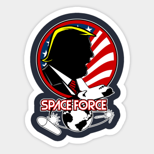 Trump Space Force Sticker